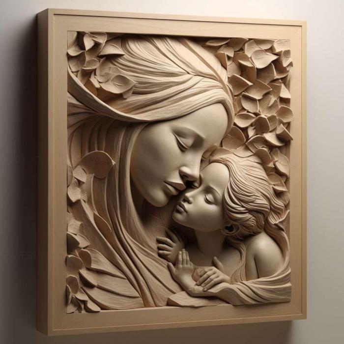 نموذج ثلاثي الأبعاد لآلة CNC 3D Art 